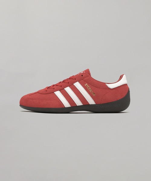 adidas(アディダス)の「adidas HANDBALLSPEZIALLOPROW KJ3626(スニーカー・レディース・レッド・24cm/24.5cm/25cm/23.5cm/23cm)」の1枚目の写真