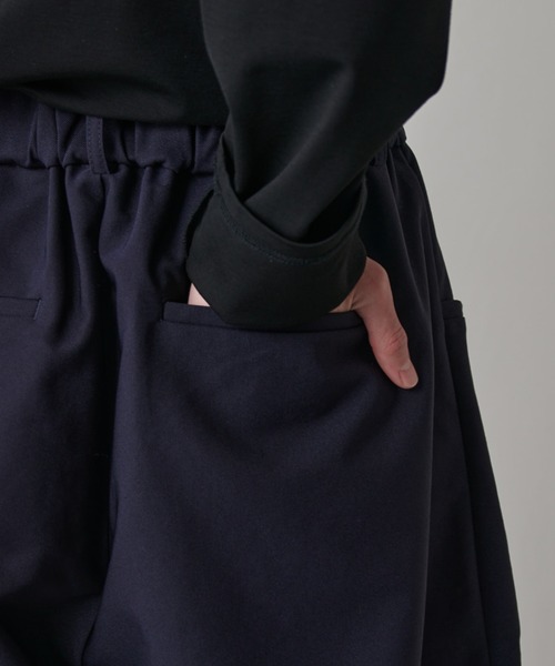 Lui's(ルイス)の「アクティブバギーパンツ(その他パンツ・メンズ・ネイビー/ブラック・S/M)」の4枚目の写真