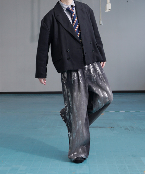 NILWAY（ニルウェイ）の「【Nilway】コンパクトダブルテーラード（テーラードジャケット・メンズ・ブラック/ブラウン/チャコール/グレー・MEDIUM/LARGE）」の15枚目の写真