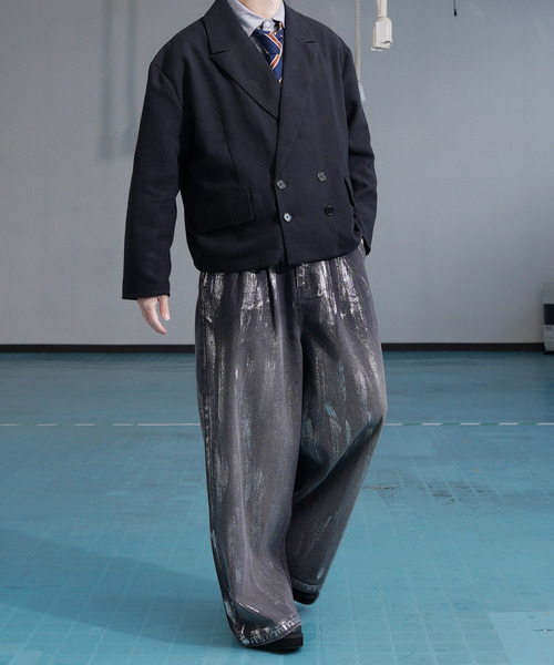 NILWAY（ニルウェイ）の「【Nilway】コンパクトダブルテーラード（テーラードジャケット・メンズ・ブラック/ブラウン/チャコール/グレー・MEDIUM/LARGE）」の16枚目の写真