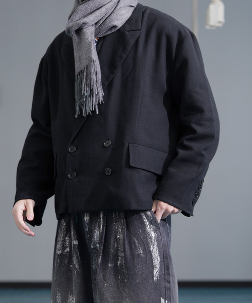 NILWAY（ニルウェイ）の「【Nilway】コンパクトダブルテーラード（テーラードジャケット・メンズ・ブラック/ブラウン/チャコール/グレー・MEDIUM/LARGE）」の18枚目の写真