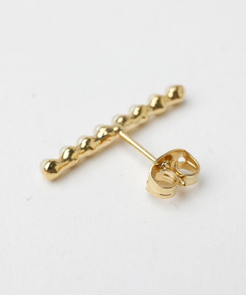 Rouge vif(ルージュヴィフ)の「【Caline Paris/カリーヌパリ 】vintage 8連パールピアス/両耳(ピアス(両耳用)・レディース・ゴールド・フリー)」の7枚目の写真