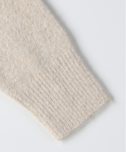 Right-on（ライトオン）の「【HONEYSUCKLE ROSE】シャギークルーカーディガン (オーバーサイズ/ふわふわニット/保温性)（カーディガン/ボレロ・レディース・ダークグレー/ベージュ/ブラウン・L/M）」の19枚目の写真