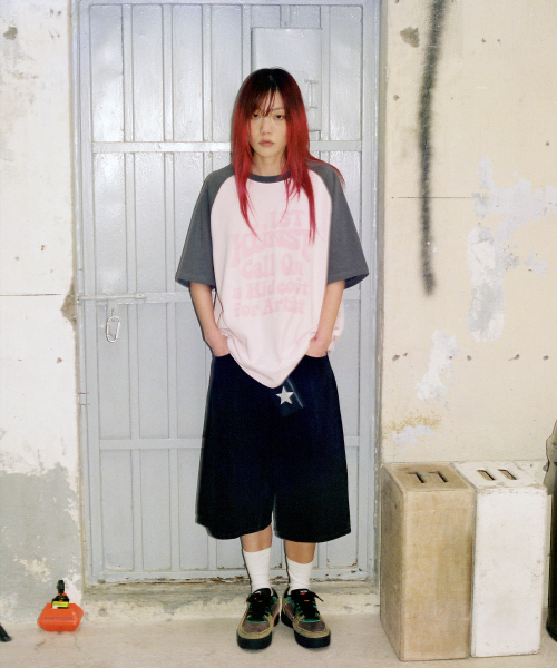 ISTKUNST（イストクンスト）の「HIDEOUT RAGLAN TEE_PINK(IK2EMMT503A)（Tシャツ/カットソー・レディース・ピンク・S/M/L）」の10枚目の写真