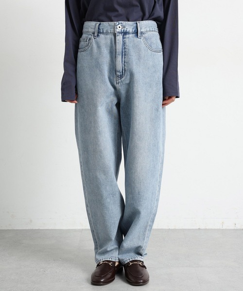 (専用)パンプス、デニムまとめ売り テーパード甘織りデニムパンツ[プチ・プラスサイズあり]《CLIP denim