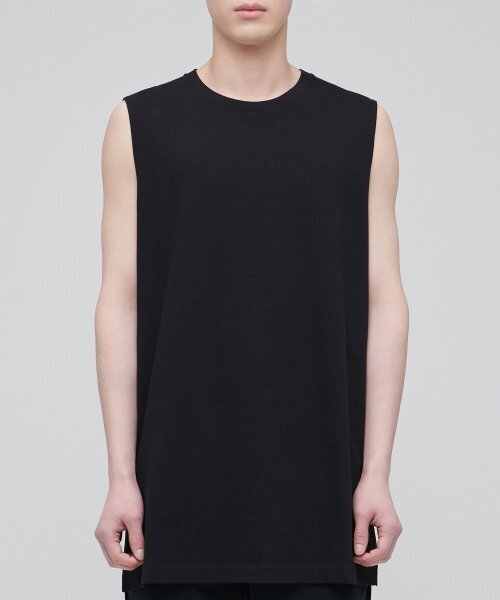 MUSINSA STANDARD(ムシンサスタンダード)の「レイヤードスリーブレストップ_ロング丈2パック(Tシャツ/カットソー・レディース・その他・XS/S/M)」の19枚目の写真
