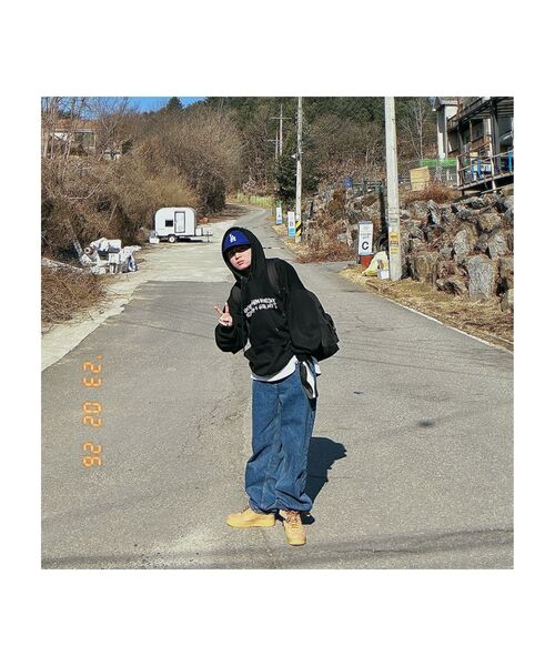 MUSINSA STANDARD(ムシンサスタンダード)の「レイヤードスリーブレストップ_ロング丈2パック(Tシャツ/カットソー・レディース・その他・XS/S/M)」の4枚目の写真