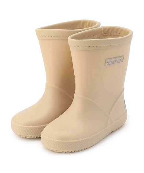 Ampersand(アンパサンド)の「はきやすいレインシューズ(レインシューズ・キッズ・レッド/ライトグレー/イエロー/パープル/ネイビー/ミント・15 /14/20/19/18/17/16)」の1枚目の写真