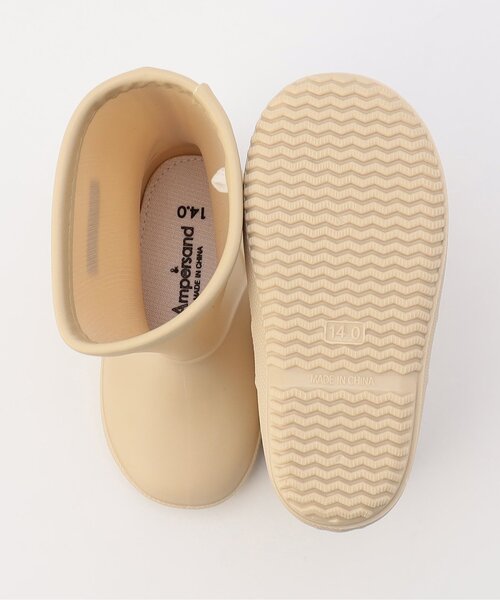 Ampersand(アンパサンド)の「はきやすいレインシューズ(レインシューズ・キッズ・レッド/ライトグレー/イエロー/パープル/ネイビー/ミント・15 /14/20/19/18/17/16)」の11枚目の写真