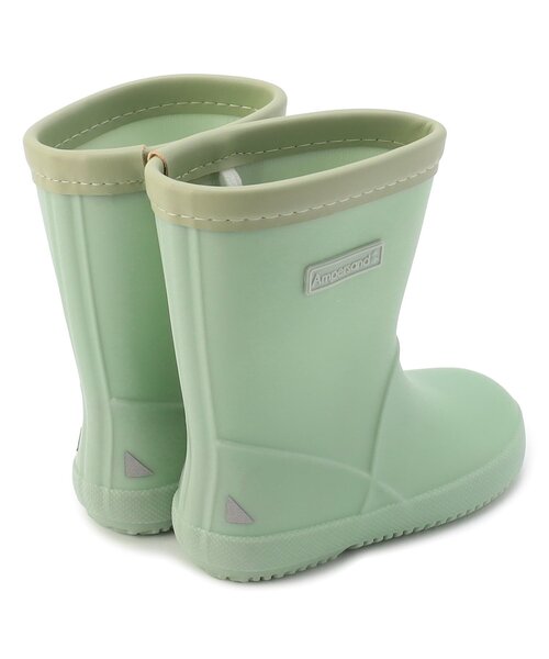 Ampersand(アンパサンド)の「はきやすいレインシューズ(レインシューズ・キッズ・レッド/ライトグレー/イエロー/パープル/ネイビー/ミント・15 /14/20/19/18/17/16)」の14枚目の写真