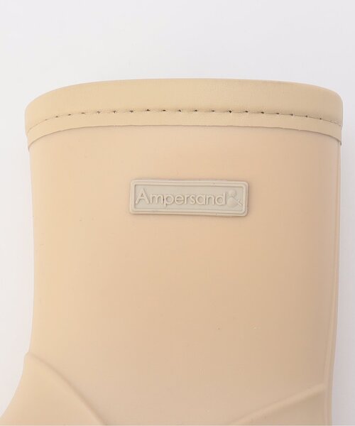 Ampersand(アンパサンド)の「はきやすいレインシューズ(レインシューズ・キッズ・レッド/ライトグレー/イエロー/パープル/ネイビー/ミント・15 /14/20/19/18/17/16)」の20枚目の写真
