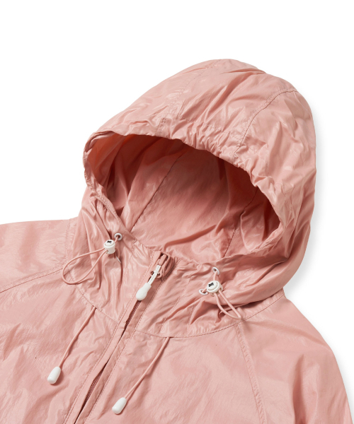 BROWNBREATH（ブラウンブレス）の「W TAG PACKABLE WINDBREAKER - INDY PINK（ナイロンジャケット・レディース・その他・S/M）」の3枚目の写真