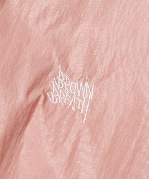 BROWNBREATH（ブラウンブレス）の「W TAG PACKABLE WINDBREAKER - INDY PINK（ナイロンジャケット・レディース・その他・S/M）」の4枚目の写真