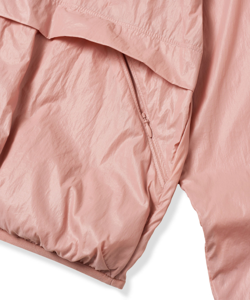 BROWNBREATH（ブラウンブレス）の「W TAG PACKABLE WINDBREAKER - INDY PINK（ナイロンジャケット・レディース・その他・S/M）」の6枚目の写真