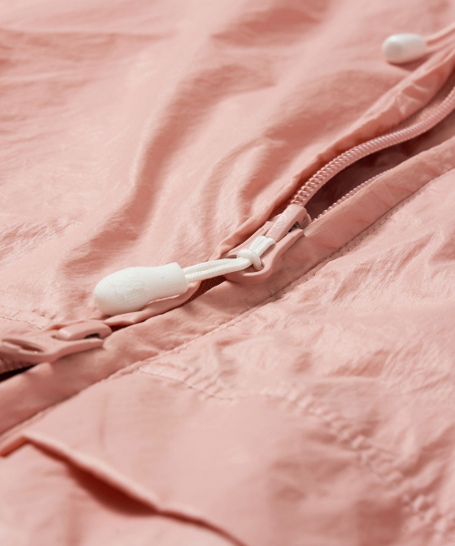 BROWNBREATH（ブラウンブレス）の「W TAG PACKABLE WINDBREAKER - INDY PINK（ナイロンジャケット・レディース・その他・S/M）」の8枚目の写真