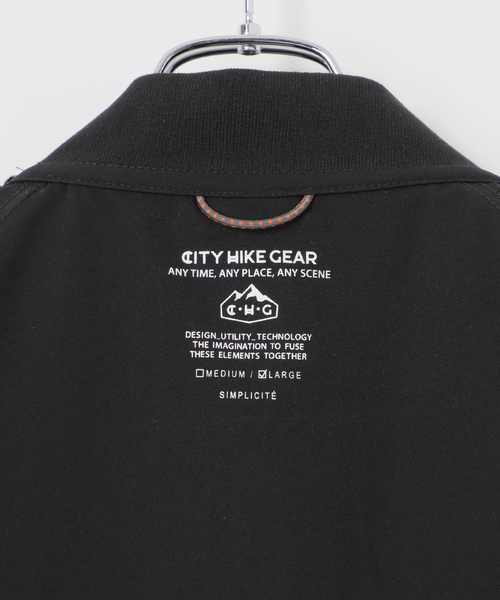 B.C STOCK（ベーセーストック）の「C.H.G リブブルゾン（ブルゾン・メンズ・チャコールグレー/ブラック・LARGE/MEDIUM）」の17枚目の写真