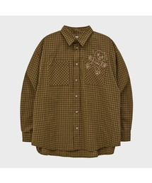 WaiKei | マルチーズ刺繍チェックシャツ 4 COLOR(シャツ/ブラウス)