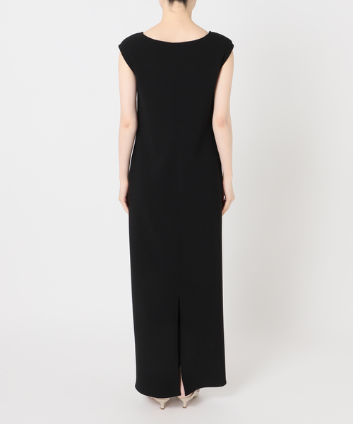 Noble（ノーブル）の「コンフォートジャージー2WAYワンピース（ワンピース・レディース・モカ/ブラック・36/38）」の6枚目の写真