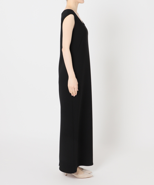 Noble（ノーブル）の「コンフォートジャージー2WAYワンピース（ワンピース・レディース・モカ/ブラック・36/38）」の7枚目の写真