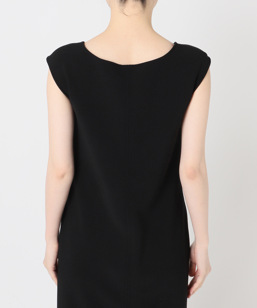 Noble（ノーブル）の「コンフォートジャージー2WAYワンピース（ワンピース・レディース・モカ/ブラック・36/38）」の9枚目の写真