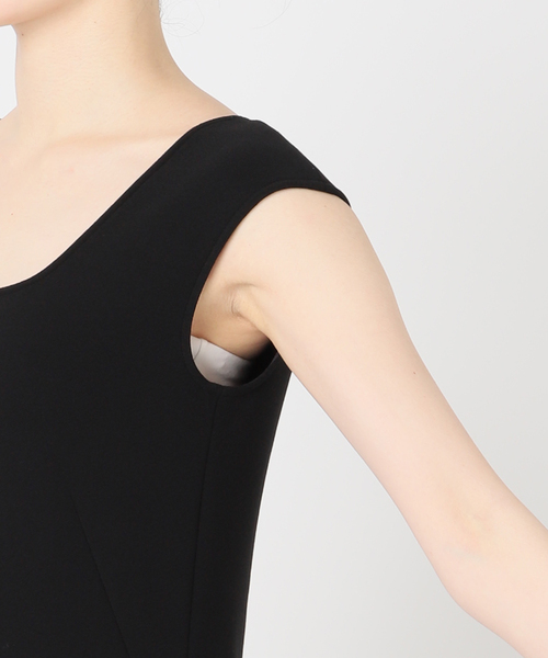 Noble（ノーブル）の「コンフォートジャージー2WAYワンピース（ワンピース・レディース・モカ/ブラック・36/38）」の10枚目の写真