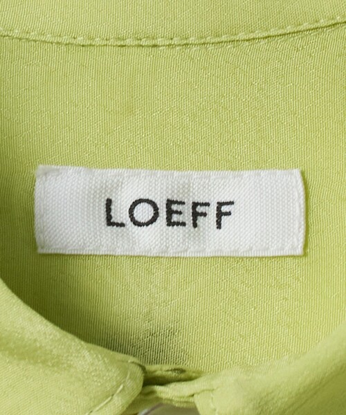 LOEFF(ロエフ)の「<LOEFF>スパンコール フラワー シャツ(シャツ/ブラウス・レディース・ライム・FREE)」の7枚目の写真