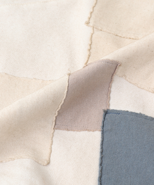 JOURNAL STANDARD J.S HOMESTEAD（ジャーナルスタンダードホームステッド）の「J.S.Homestead / パッチ フェード スウェット（スウェット・メンズ・ブラック系その他/ホワイト・MEDIUM/LARGE）」の11枚目の写真