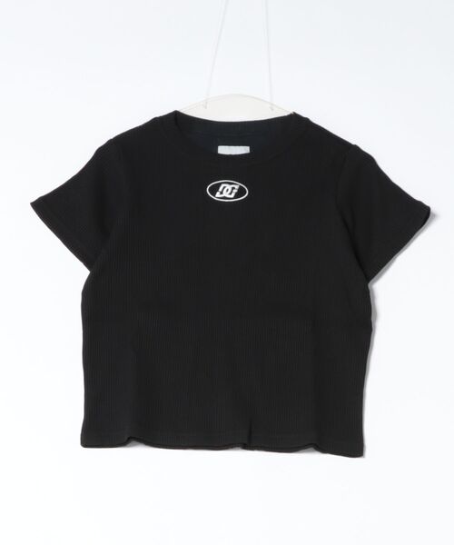 DC(ディーシー)の「DC/ディーシー 半袖 Tシャツ ワンポイント ロゴ LST262306(Tシャツ/カットソー・レディース・ブラック/スミクロ/ウッドランド/ピンク/ホワイト/ヘザーグレー・M/S)」の22枚目の写真