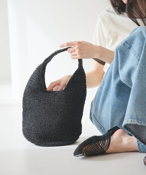 BEAUTY&YOUTH UNITED ARROWS（ビューティーアンドユースユナイテッドアローズ）の「メタルコード ワンハンドル ショルダーバッグ（ショルダーバッグ・レディース・ゴールド/ブラック/シルバー・FREE）」の7枚目の写真