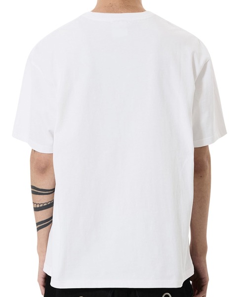 OY(オーワイ)の「『OY/オーワイ』AMERICAN HEART PRINT TEE/アメリカンハートTシャツ(Tシャツ/カットソー・メンズ・ホワイト/グレー・L/M/S)」の5枚目の写真