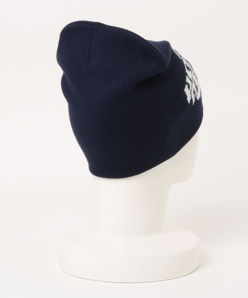 Revo.（レボ）の「英字ロゴ ジャガード ビーニー ニット帽（ニットキャップ/ビーニー・レディース・レッド/ネイビー/ブラック・FREE）」の4枚目の写真