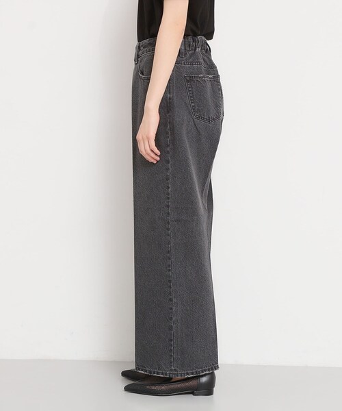 THE SHOP TK （ザ ショップ ティーケー ）の「AIBO DENIM ワイド（デニムパンツ・レディース・ブラック/ネイビー/ライトブルー・11/12/13/14）」の19枚目の写真