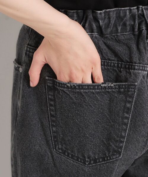 THE SHOP TK （ザ ショップ ティーケー ）の「AIBO DENIM ワイド（デニムパンツ・レディース・ブラック/ネイビー/ライトブルー・11/12/13/14）」の22枚目の写真