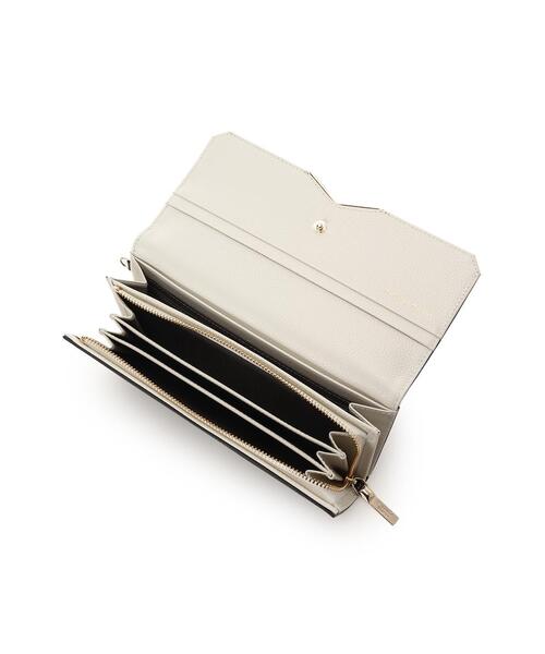 Samantha Thavasa（サマンサタバサ）の「サマンサギャレット 長財布[Revival Collection]（財布・レディース・オフホワイト/ブラック/グレイッシュベージュ・FREE）」の7枚目の写真