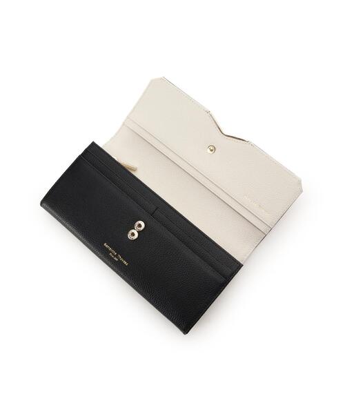 Samantha Thavasa（サマンサタバサ）の「サマンサギャレット 長財布[Revival Collection]（財布・レディース・オフホワイト/ブラック/グレイッシュベージュ・FREE）」の9枚目の写真