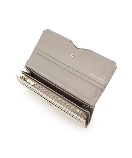 Samantha Thavasa（サマンサタバサ）の「サマンサギャレット 長財布[Revival Collection]（財布・レディース・オフホワイト/ブラック/グレイッシュベージュ・FREE）」の12枚目の写真