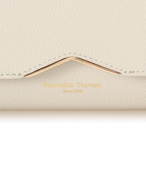 Samantha Thavasa（サマンサタバサ）の「サマンサギャレット 長財布[Revival Collection]（財布・レディース・オフホワイト/ブラック/グレイッシュベージュ・FREE）」の14枚目の写真