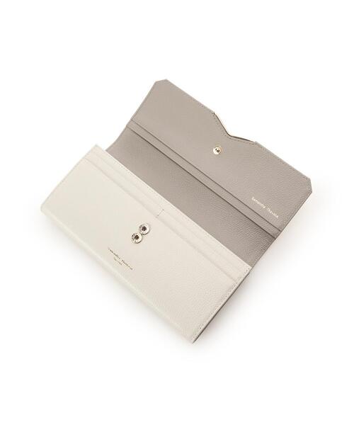 Samantha Thavasa（サマンサタバサ）の「サマンサギャレット 長財布[Revival Collection]（財布・レディース・オフホワイト/ブラック/グレイッシュベージュ・FREE）」の15枚目の写真