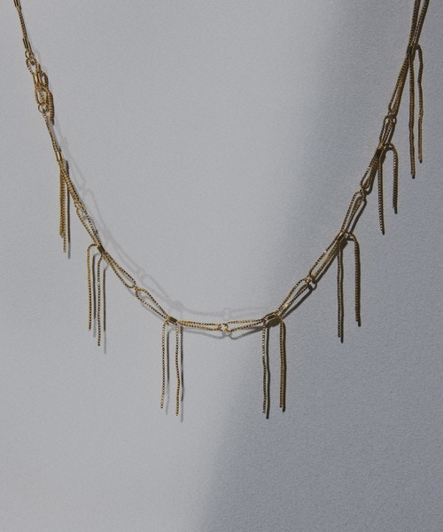 ちゃまさま専用 Nothing And Others/ナッシングアンドアザーズ Nothing And Others/ナッシングアンドアザーズ」Ribbon Link Necklace