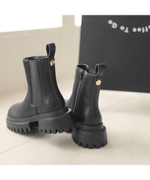 MARY QUANT（マリークワント）の「メタルデイジーサイドゴア ブーツ（ブーツ）」