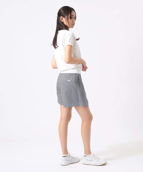 BEAMS GOLF(ビームスゴルフ)の「ORANGE LABEL / クールマックス(R)サッカー ストレッチ ラップ ショートパンツ(吸水速乾)(その他パンツ・レディース・グレー/グリーン/その他1・SMALL/MEDIUM/LARGE)」の21枚目の写真