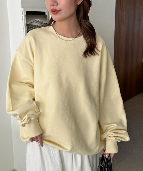 ななんぽん様33℃配色スウェットベージュ 23区｜カラー スウェット | Rakuten Fashion(楽天ファッション／旧楽天