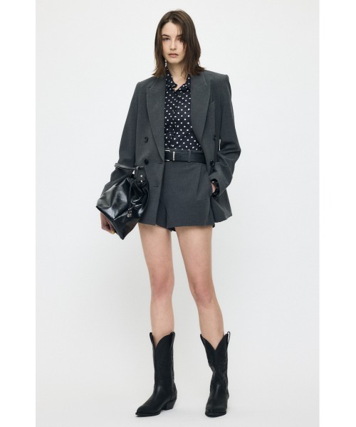 セール】【26年SS新作】SLOUCHY F/LEATHER バッグ（ショルダーバッグ