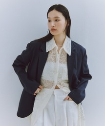 Obis＆（オビスアンド）の「【セットアップ対応】オーバーシルエットテーラードジャケット（テーラードジャケット）」