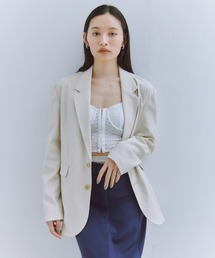 Obis＆（オビスアンド）の「【セットアップ対応】オーバーシルエットテーラードジャケット（テーラードジャケット）」