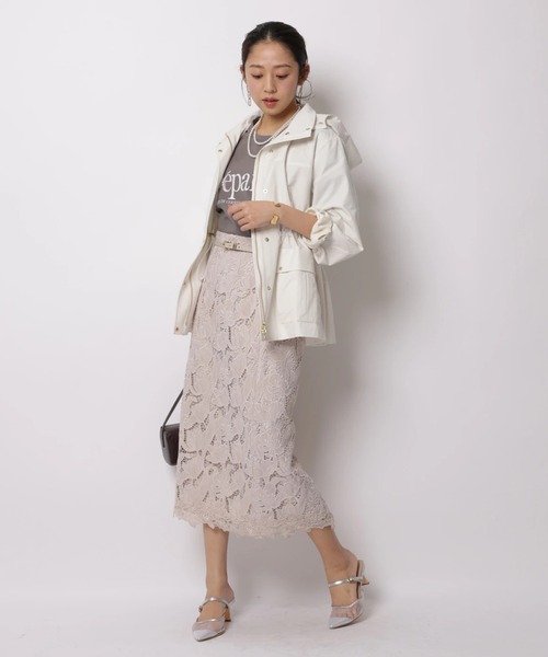 JUSGLITTY（ジャスグリッティー）の「撥水スプリングブルゾン（その他アウター・レディース・オフホワイト/ピンクベージュ/ネイビー・2/1）」の11枚目の写真