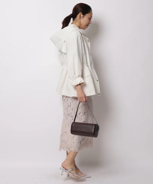 JUSGLITTY（ジャスグリッティー）の「撥水スプリングブルゾン（その他アウター・レディース・オフホワイト/ピンクベージュ/ネイビー・2/1）」の12枚目の写真