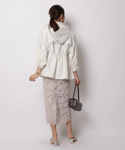 JUSGLITTY（ジャスグリッティー）の「撥水スプリングブルゾン（その他アウター・レディース・オフホワイト/ピンクベージュ/ネイビー・2/1）」の15枚目の写真