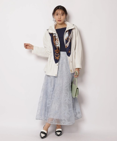 JUSGLITTY（ジャスグリッティー）の「撥水スプリングブルゾン（その他アウター・レディース・オフホワイト/ピンクベージュ/ネイビー・2/1）」の20枚目の写真