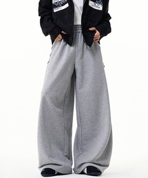 EFFECTION（エフェクション）の「【neos】ユニセックス サイド レースアップ ルーズ ワイド スウェット パンツ メンズ レディース（スウェットパンツ）」
